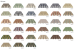 Defab Somerton Canvas Stripes Colour Options
